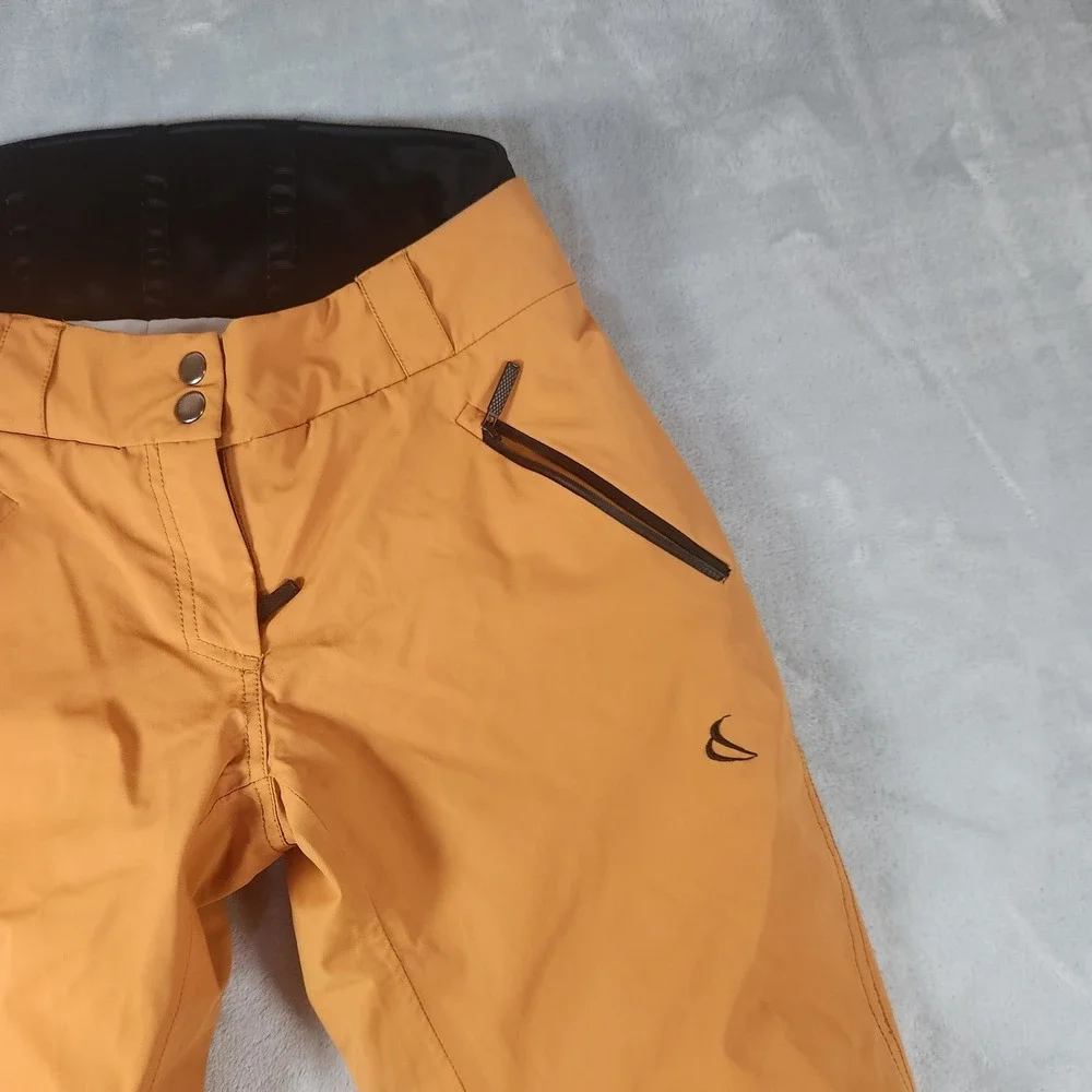 Capranea Lady Casanna Orange Ski Pants Size EU 38 Insulated‎